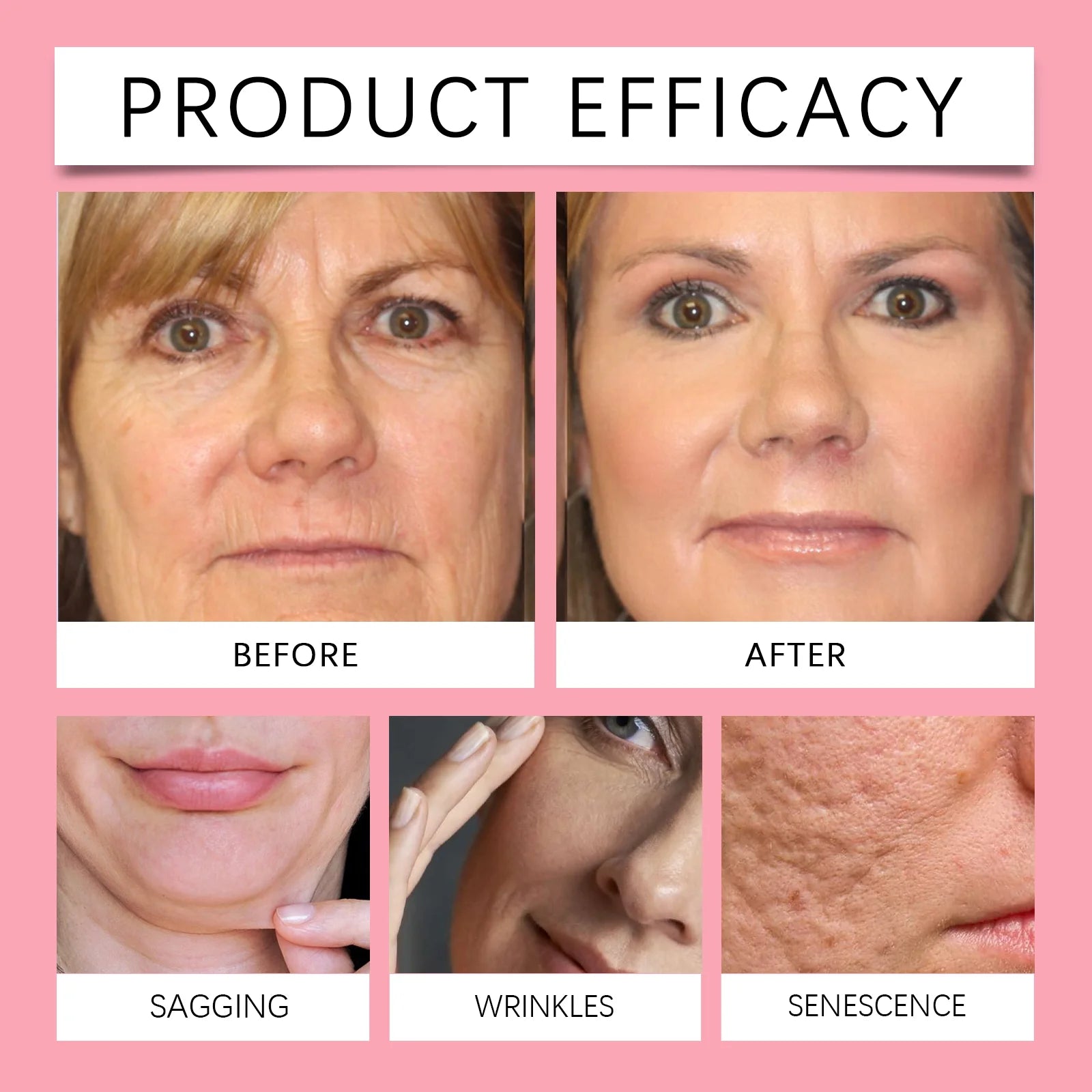 Ouhoe Collagen Peel Off Mask with Application Brush Anti Wrinkle Firming Hydrating Easy Peel All Skin Types Non Irritating Clean